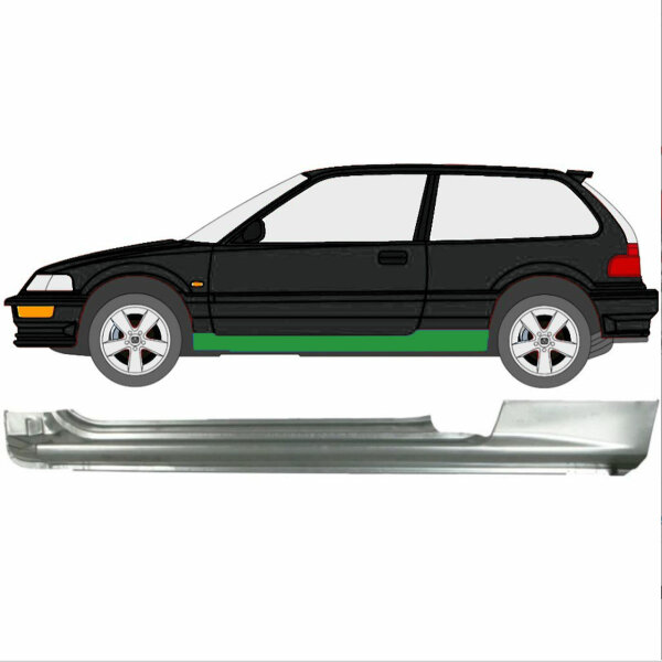 Schweller für Honda Civic 1987-1991 links ( 2 Türer)