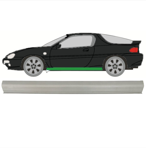 Schweller für Mazda MX-3 1992-1998 links