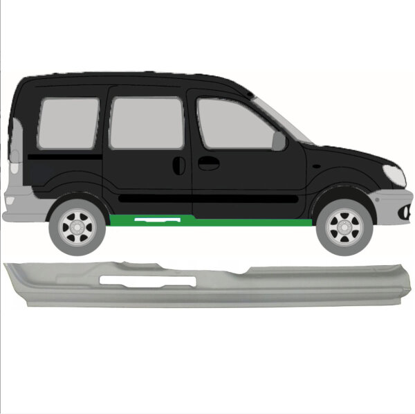 Schweller für Renault Kangoo 1997-2008 rechts (4 Türer)