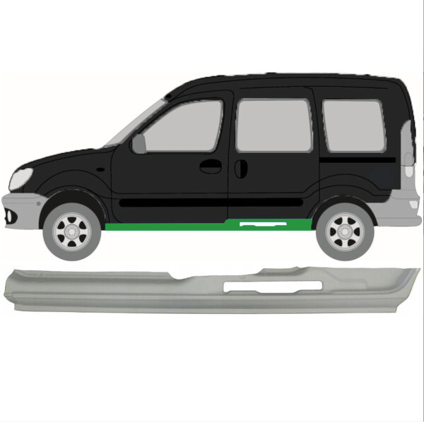 Schweller für Renault Kangoo 1997-2008 links (4 Türer)