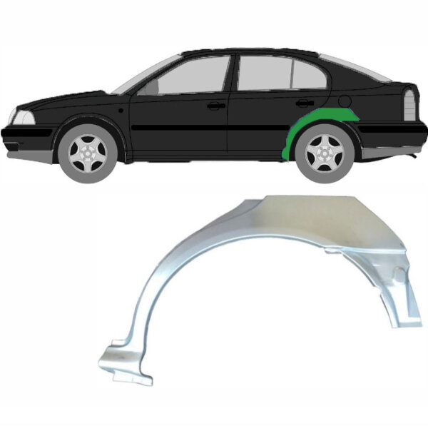 Hinterer Radlauf für Skoda Octavia I 1996-2010 links