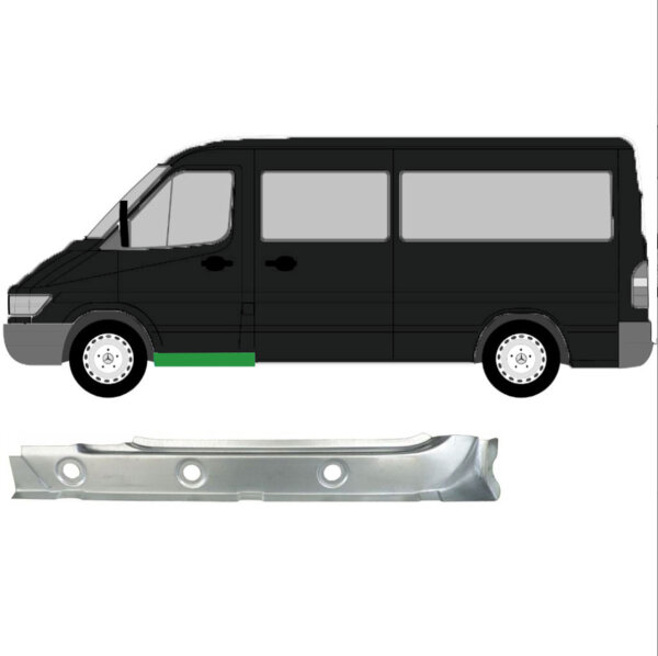 Vorderblech Innen für Mercedes Sprinter/ Volkswagen LT 1995-2006 links