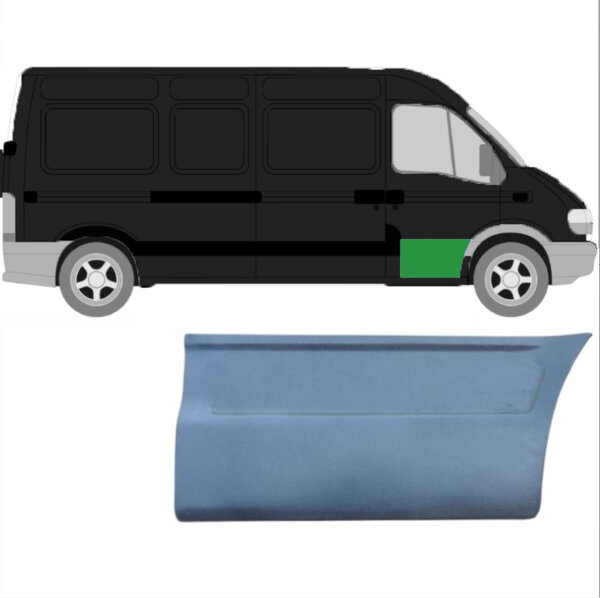 Vordertür Blech für Opel Movano/ Renault Master 1998-2010 rechts