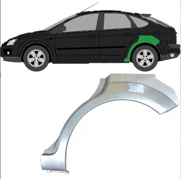 Radlauf für Ford Focus MK2 2004-2011 links (4 Türer)