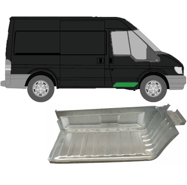 Vorderes Einstiegsblech für Ford Transit 2000-2013 rechts (innen)