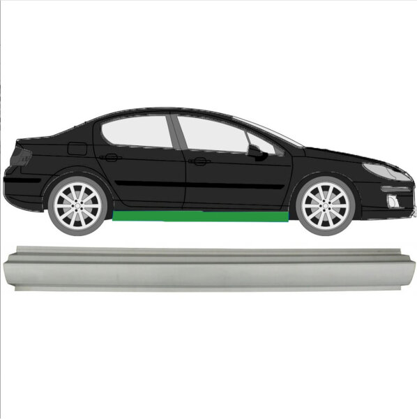 Schweller für Peugeot 407 2004-2010 rechts