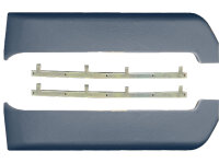 Türtaschen Türfächer Kartentasche Paar lang für Mercedes SL R107 W107  blau