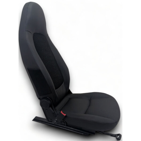 Sitzbezüge Bezüge Kunstleder schwarz für Smart 451 fortwo Coupe & Cabrio 07 - 15