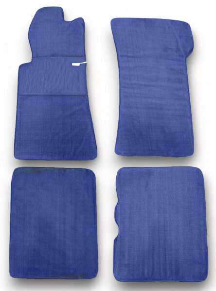 Fußmatten Teppich passend für Mercedes Benz SLC 4-teilig blau