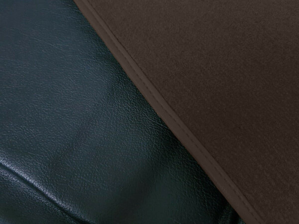 Fußmatten Teppich passend für Mercedes Benz SLC 4-teilig braun (Velours)