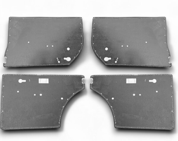 Türverkleidungen Türpappen Seitenverkleidungen für Mercedes W108 schwarz