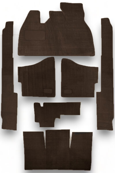 Teppich Teppichsatz Autoteppich für VW Käfer Typ 1 1958 - 1968  braun