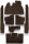 Teppich Teppichsatz Autoteppich für VW Käfer Typ 1 1958 - 1968  braun