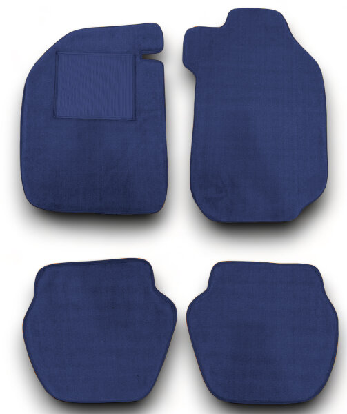 Auto Fußmatten Teppich  für Porsche 911 Coupe 1974 - 1989  4-Teilig blau