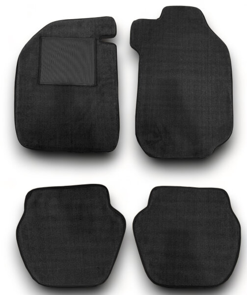 Auto Fußmatten Teppich  für Porsche 911 Coupe 1974 - 1989  4-Teilig schwarz