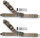 Sicherheitsgurt Gurt Dreipunkt Chrom beige für Mercedes W110 W111 W112 Coupe Set