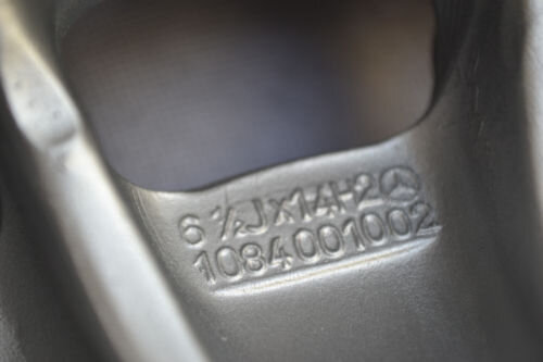 Original Barockfelgen  6.5J 14 Zoll für Mercedes SL 107 W108 W123 W126 W113 usw