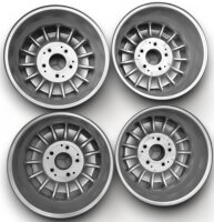 Original Barockfelgen  6.5J 14 Zoll für Mercedes SL 107 W108 W123 W126 W113 usw
