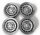 Original Barockfelgen  6.5J 14 Zoll für Mercedes SL 107 W108 W123 W126 W113 usw