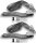 Sicherheitsgurt Gurt Zweipunkt Chrom grau fï¿½r Porsche 911 Set