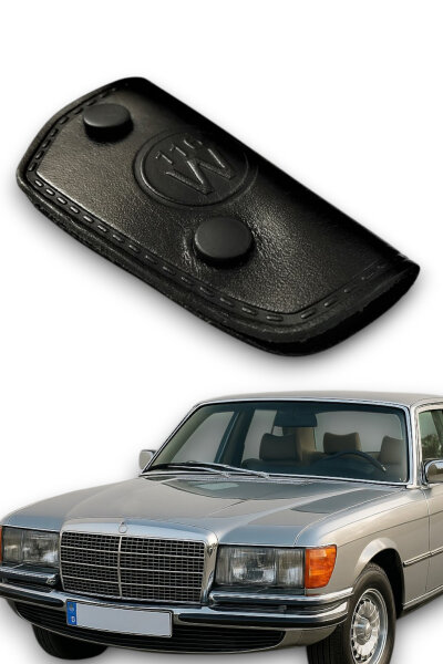 Echtleder Tasche Schlüsseltasche Schlüsseletui schwarz für Mercedes-Benz W116