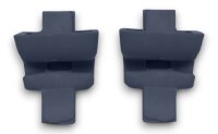 Sonnenblendenclips Halter für Mercedes Benz W123 W201 W124 W126 W140 blau