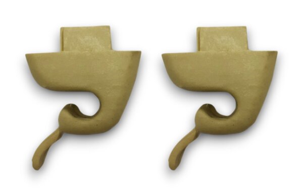 Sonnenblendenclips Halter für Mercedes Benz W123 W201 W124 W126 W140 beige