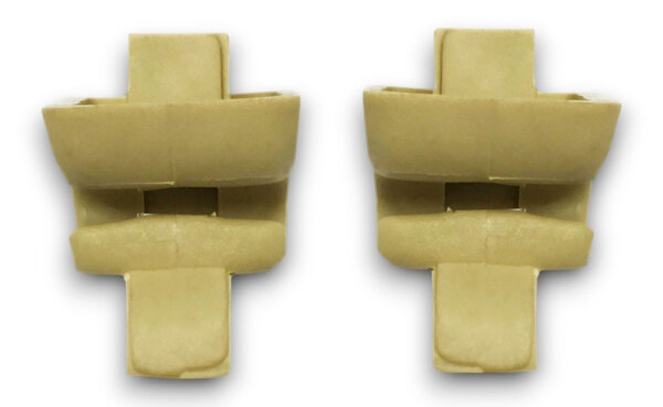 Sonnenblendenclips Halter für Mercedes Benz W123 W201 W124 W126 W140 beige