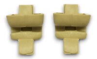 Sonnenblendenclips Halter für Mercedes Benz W123 W201 W124 W126 W140 beige