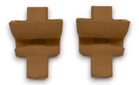 Sonnenblendenclips Halter für Mercedes Benz W123 W201 W124 W126 W140 dattel