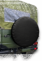 Reserveradabdeckung passend für Mercedes G-Klasse 15-18 Zoll