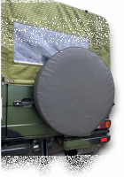 Reserveradabdeckung passend für Mercedes G-Klasse 15-18 Zoll