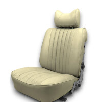 Sitzbezüge Bezüge für die Vordersitze Mercedes SL R107 beige ab 1985