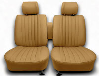 Sitzbezüge Bezüge  für die Vordersitze Mercedes SL R/W107 dattel ab 1985