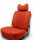 Sitzbezüge Bezüge  für die Vordersitze Mercedes SL R/W107 rot bis 1984