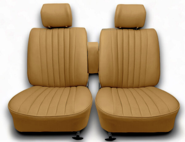 Sitzbezüge Bezüge  für die Vordersitze Mercedes SL R/W107 dattel bis 1984