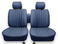 Sitzbezüge Bezüge  für die Vordersitze Mercedes SL R/W107 blau bis 1984