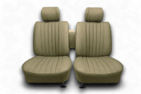 Sitzbezüge Bezüge  für die Vordersitze Mercedes SL R/W107 beige bis 1984