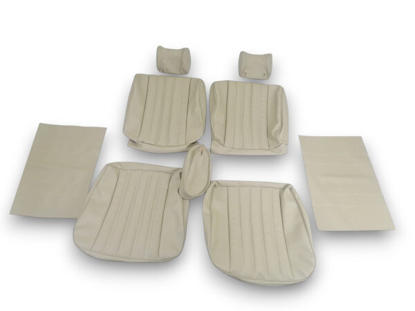 Sitzbezüge Bezüge für Mercedes Benz W111 W110 190 Heckflosse beige