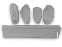 Sitzbezüge Bezüge  für Mercedes Benz W111 W110 190 Heckflosse grau