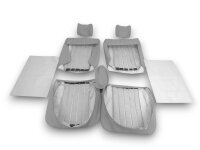 Sitzbezüge Bezüge für Mercedes Benz W111 W110 190 Heckflosse grau