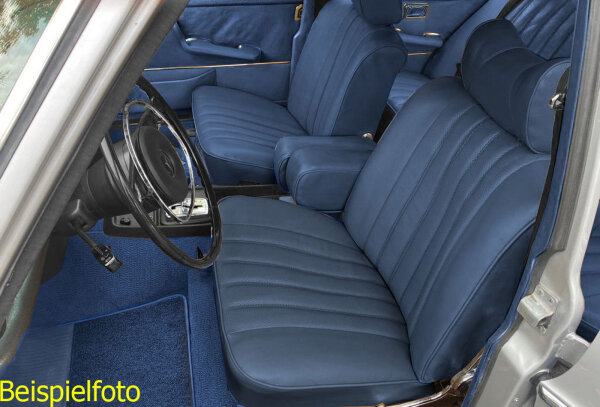 Sitzbezüge Bezüge für Mercedes Benz W111 W110 190 Heckflosse blau