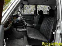 Sitzbezüge Bezüge  für Mercedes Benz SLC 107 schwarz