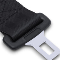 Dreipunkt Sicherheitsgurt hinten 30cm Bandschloss schwarz für Opel Kadett B
