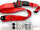 Statischer Beckengurt Gurt rot 30 cm Band für Opel Ascona B