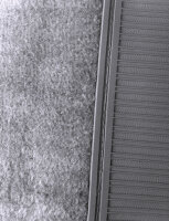 Teppichsatz Teppich Gummi Velours passend für Mercedes Benz W111 Coupe grau