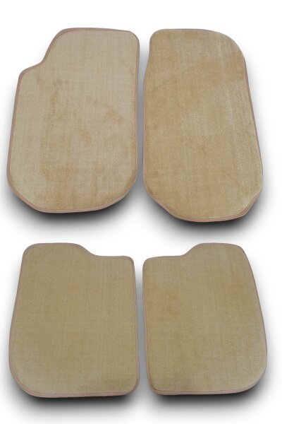 Auto Fußmatten Teppich Matten für Audi A6 S6 C4 1994 - 1997 beige