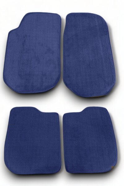 Auto Fußmatten Teppich Matten für Audi A6 S6 C4 1994 - 1997 blau
