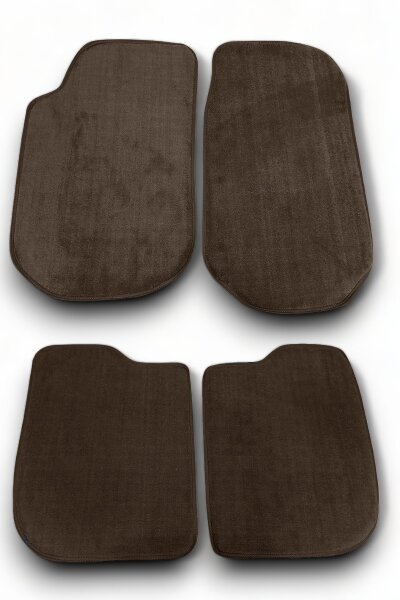 Auto Fußmatten Teppich Matten für Audi A6 S6 C4 1994 - 1997 braun