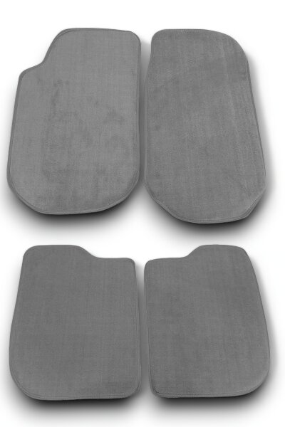 Auto Fußmatten Teppich Matten für Audi A6 S6 C4 1994 - 1997 grau
